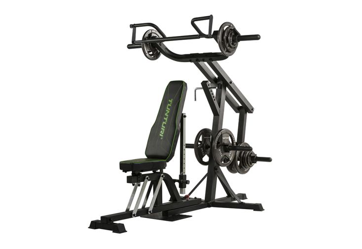 Banc de musculation pliable WT80 Tunturi – L 164 x l 114 x H 182 cm