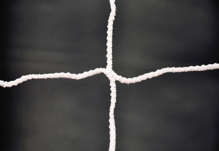 Filet pour but de football à 8 - maille 145 mm épaisseur 3 mm