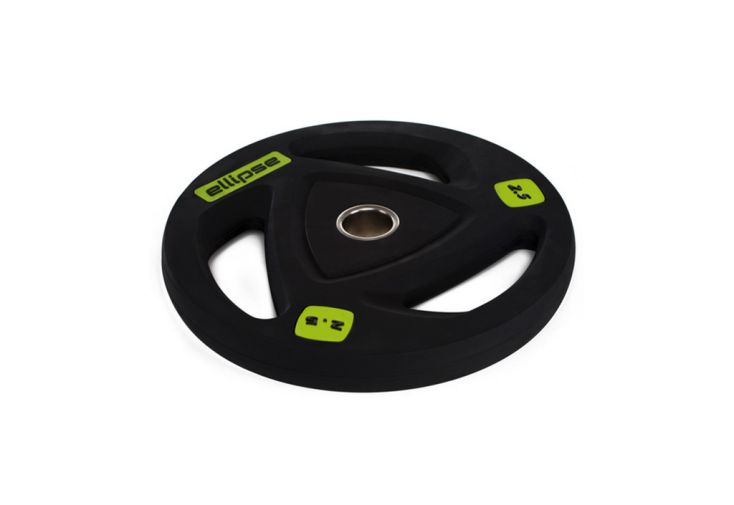 Lot de 6 disques en caoutchouc avec poignées