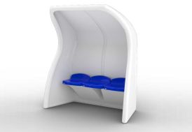 Abri de touche monobloc 